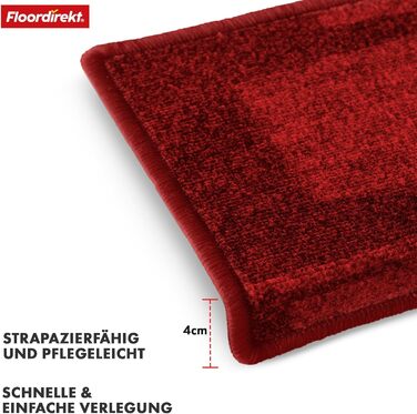 Набір килимків для сходів Floordirekt Via Veneto (15 шт.) з дизайном 