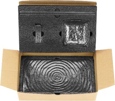 Набір посуду Юда Суші з кераміки, 8 предметів – японський посуд для 2 осіб (2 тарілки, соусники, палички та підставка) – високоякісна кераміка, підходить для мікрохвильової печі та мийки посуду – елегантний подарунок