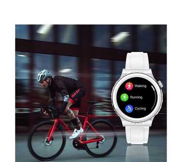 Смарт-годинник Smart-Trend GT, білий з золотом