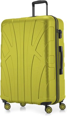 Чохол-валіза Suitline з жорстким корпусом, XL, 76 см, 96-110 літрів, ABS матовий, з TSA замком