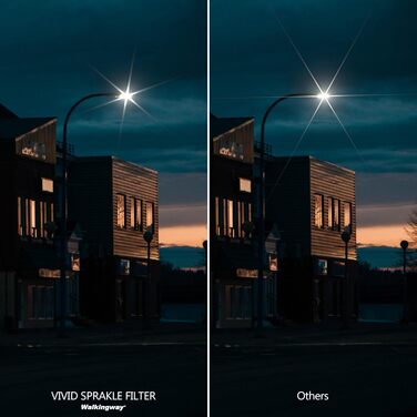 Зоряний фільтр Walking Way 77 мм (6 променів) - регульований, оптичне скло