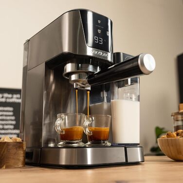 Кавомашина Cecotec Power Espresso 20 Cream: 20 Bar, Thermoblock, для еспресо, капучино, лате, з молочним контейнером 700мл