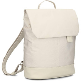 Two Ladies Backpack Olli OR13 Daypack 7 Liter robust, durable, water-resistant, padded back panel, main compartment with zipper, secret pocket, cell phone pocket, slip pockets, laptop compartment padded (Linen)