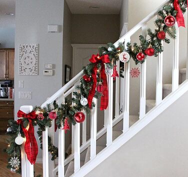 Новорічні кулі Рожево-золоті, 100 шт., діаметром 3, 4 та 6 см, набір прикрас для ялинки, пластикові, для різдвяного декору