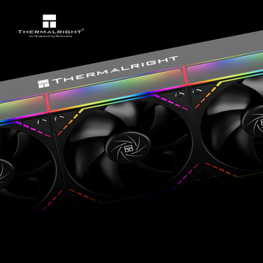 Рідинне охолодження AIO Thermalright Peerless Vision 360 ARGB 3x120мм, чорне