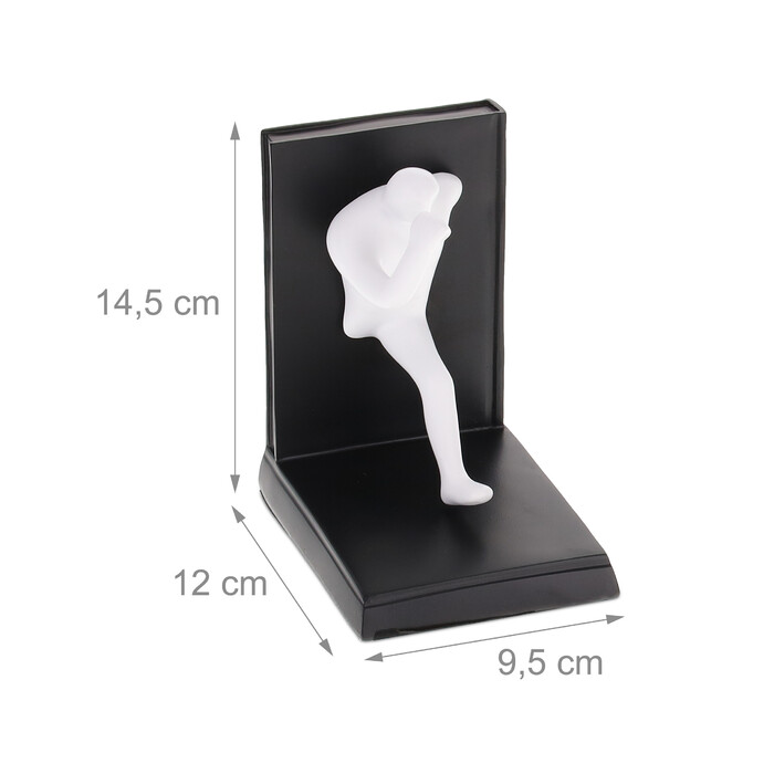 Relaxdays Human Bookends - Set of 2