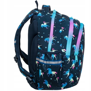 Шкільний багатосекційний рюкзак CoolPack, синій, 21 л
