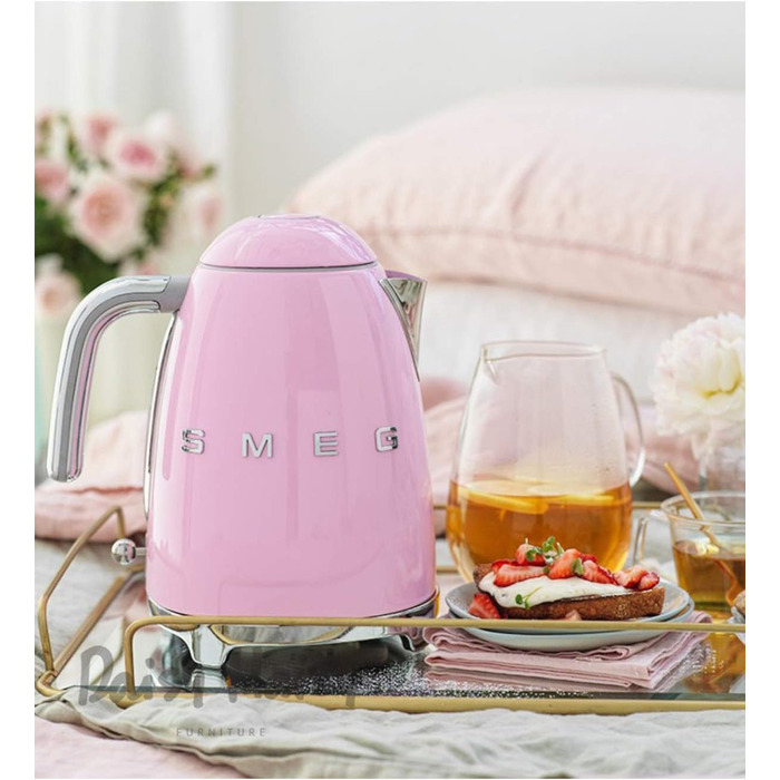 Електричний чайник Smeg KLF03PKEU 1.7L Rose - Стильний дизайн, антикальфільтр, автоматичне відключення