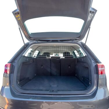 Сітка для собак Travall, сумісна з VW Passat Estate (2014-2023) / Alltrack (2015-2023), без панорамного даху. Спеціалізований захист багажника, роздільник вантажу, міцна перегородка для собак.