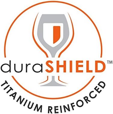 Набір келихів для Мартіні та коктейлів Martinigläser 2 шт, кришталь, DuraSHIELD Titanium, 250 мл
