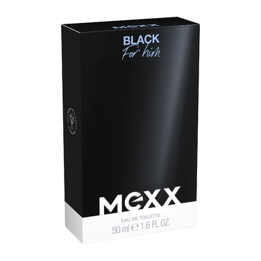 Чоловіча туалетна вода Mexx Black for Him, чорний перець та кедр, 50 мл