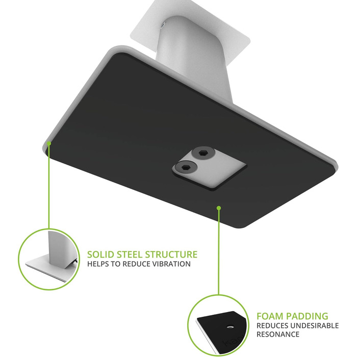 Підставки для акустичних систем Kanto SP6HD: 6' (183 см), обертання, приховані кабелі, для середніх/великих колонок