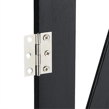 Захисне ворота для собак Relaxdays, розтягується до 108,5 см, висота 47,5-60 см, чорний (L)