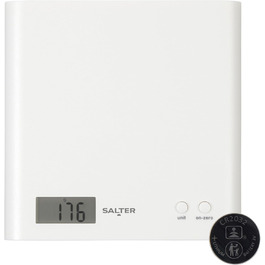 Кухонні ваги Salter 1066 BKDRAS15 Arc - цифрові, чорні, з LCD дисплеєм, функція таро