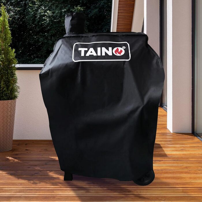 Гриль-вагон TAINO HERO Set Smoker, комбінований: вугілля, газ, з кришкою та чохлом