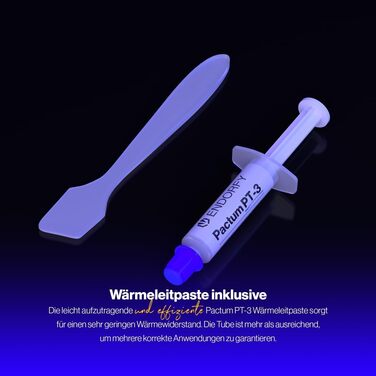 Система охолодження CPU Endorfy Fortis 5 Black з вентиляторами 140 мм та 120 мм, підтримка AM4, AM5, LGA1700, LGA1200, напівпасивний режим