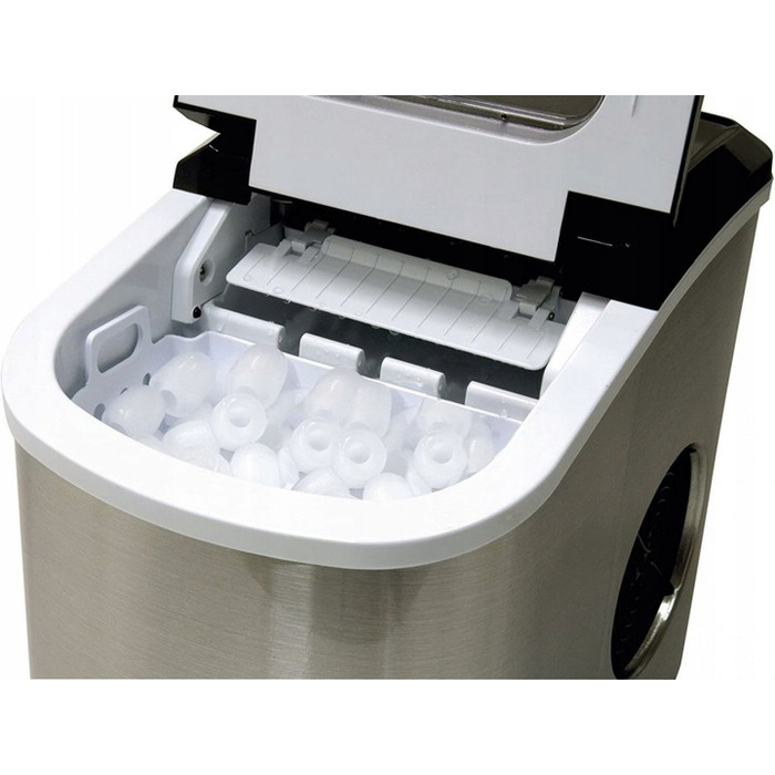 Льодогенератор CASO Germany IceMaster PRO, сріблястий/сірий, 90 Вт
