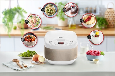 Мультиварка Tefal SimplyCook Plus RK6221E1, 12-в-1, 4 л, з кошиком