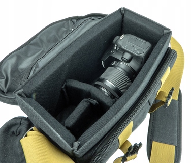 Фотосумка Camlight чорна для DSLR-камери з роздільниками