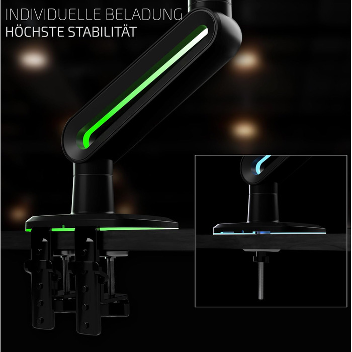 Кріплення для монітора Invision Vortex Gaming, 27–57