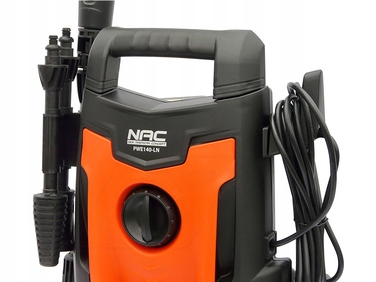 Мийка високого тиску NAC 1400 Вт, 110 бар, алюмінієвий насос, система Auto-Stop
