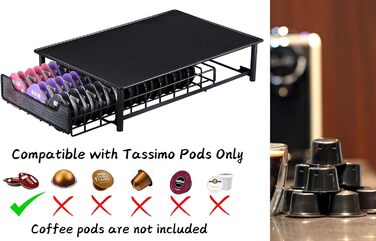 Тримач для капсул кави Tassimo EXZACT (52 шт.), обертається