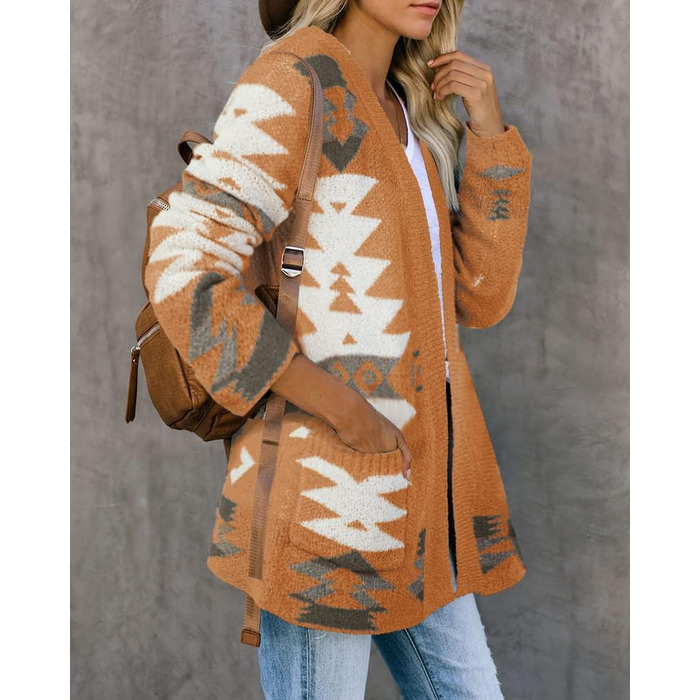 Кардиган жіночий Ferbia Klaich, S, помаранчевий / білий