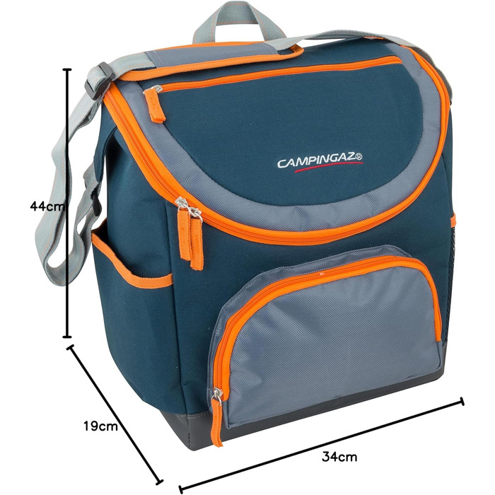 Campingaz Tropic Cooler Bag, insulated bag for camping, picnics, or shopping, lunch bag, cooler backpack, insulated bag for on the go, versatile, functional design
