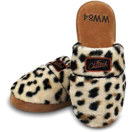 Тапочки жіночі WW84 Cheetah DC Comics, муфтовий принт, леопардовий, 38-41