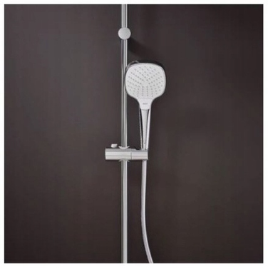 Душова лійка Hansgrohe Select, срібляста, прямокутна, 1-функціональна