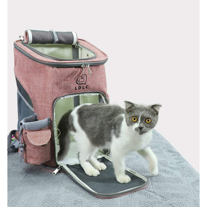 Рюкзак для тварин Outdoor: рюкзак для собак та котів (Сірий)