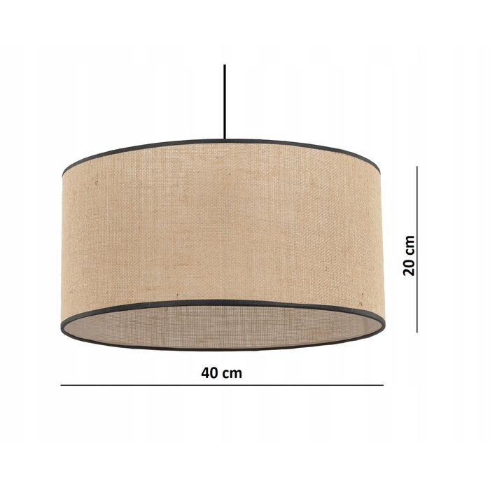 Підлогова лампа Juta E27 60 Вт, бежева