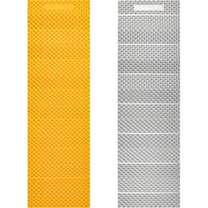 Ізоляційний туристичний килимок Featherstone Outdoor EL Cordion R-Value 2.1 із закритопористого піноматеріалу для ультралегких походів, кемпінгу та туризму