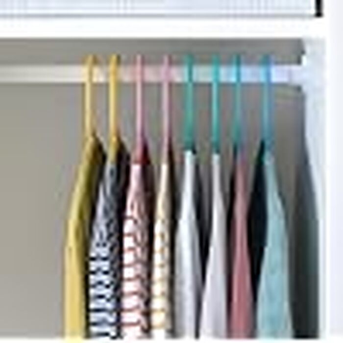 Дитячі вішаки для одягу IKEA BAGIS, пастельні кольори, набір 16 шт.