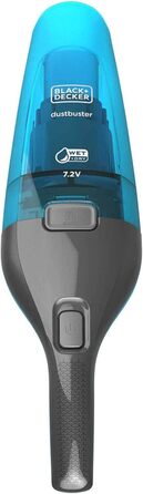 Акумуляторний пилосос 2-в-1 Black+Decker WDC215WA (вологий/сухий, 7.2V, з насадкою для вологого прибирання, станція зарядки)
