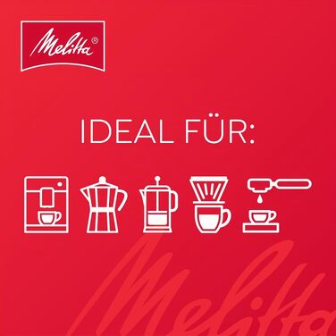 Кава в зернах Melitta BellaCrema Decaf без кофеїна для кавомашин, м'яке обсмаження, 1 кг (набір 2 упаковки)