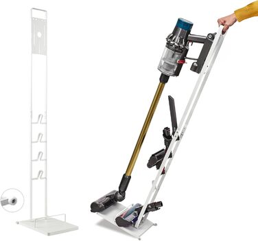Підставка для пилососів Dyson: V15, V12, V11, V10, V8, V7, V6, DC58, DC59, DC62, DC74. Органайзер для акумуляторних пилососів Dyson. Рамка-тримач (S3189)