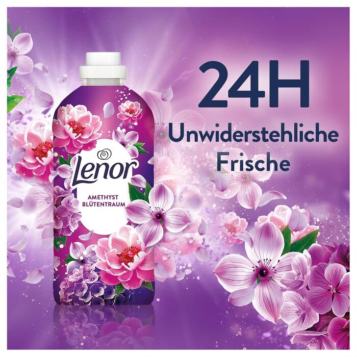 Кондиціонер для білизни Lenor Amethyst Blütentraum, аромат Аметист, 12x38 прань