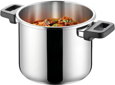 Каструля скороварка Tescoma ULTIMA 6 л з індукційним дном, срібна