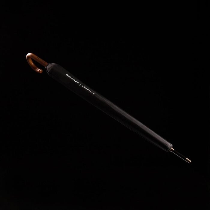 Сонцезахисний парасоль-тент WEISNER CAPITOL PRO – для 2 осіб, діаметр 120 см, 24-ти стійки, дерев'яний руків'я, тефлонове покриття, захист від вітру, з елегантним чохлом