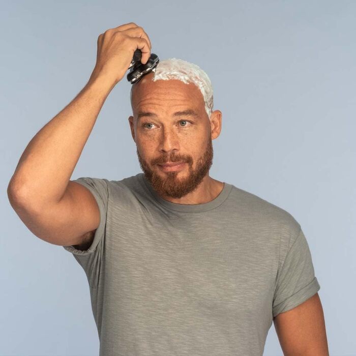 Електричний голкоструй Remington XR1501 для гоління голови: 5 голкових насадок, гоління 0,2 мм, тример, чорний