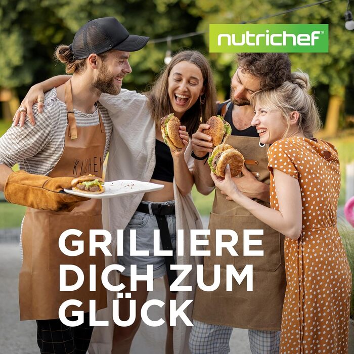 Гриль-плита NutriChef з чавуну 46×25,5 см, двостороння, антипригарна для електро, газових, керамічних плит та BBQ, чорна