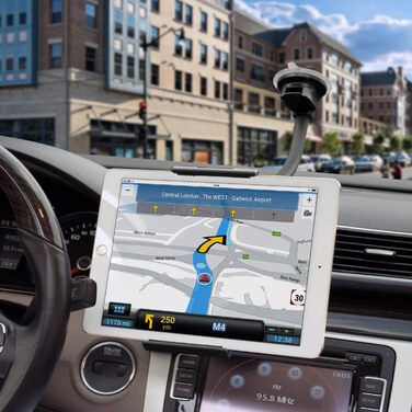 Утримувач для телефону в авто APPS2Car Handyhalterung - універсальний кріплення для планшетів та телефонів 4-11 дюймів