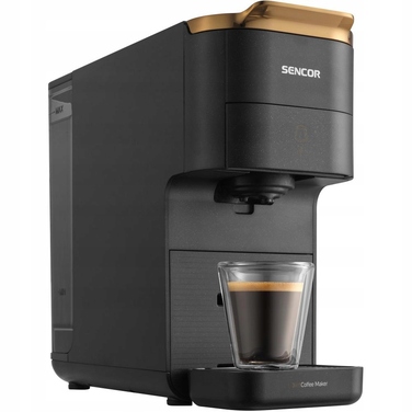 Капсульна кавомашина Sencor SCC 1000BK, 20 бар, чорна