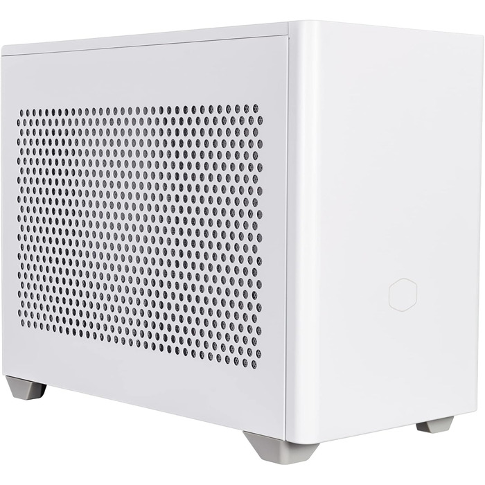 Корпус Mini-ITX Cooler Master MasterBox NR200P білий з прозорою бічною панеллю, вертикальним кріпленням GPU та USB 3.2 Gen 2x2 Type-C