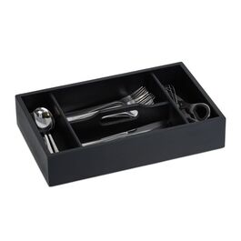 Relaxdays Cutlery Box with Carrying Handle