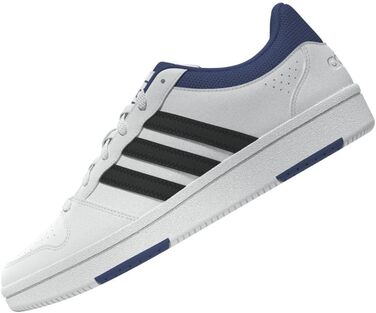 Кросівки Adidas Hoops Classic Unisex 44 EU Білі, Сині, Чорні