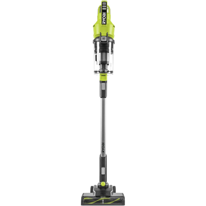 RYOBI акумуляторний пилосос 18V ONE+ безщітковий RSV18BL-0, 900 л/хв, 800 мл, без акумулятора та зарядного пристрою, зелений & антрацитовий