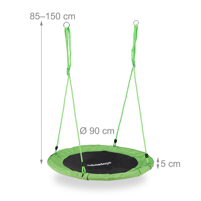 Relaxdays Nest Swing 90 cm