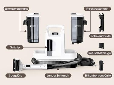 Многофункціональний мийкий пилосос для килимів, меблів та авто. Мийка килимів, диванів, оббивки. Потужний 450W мотор.